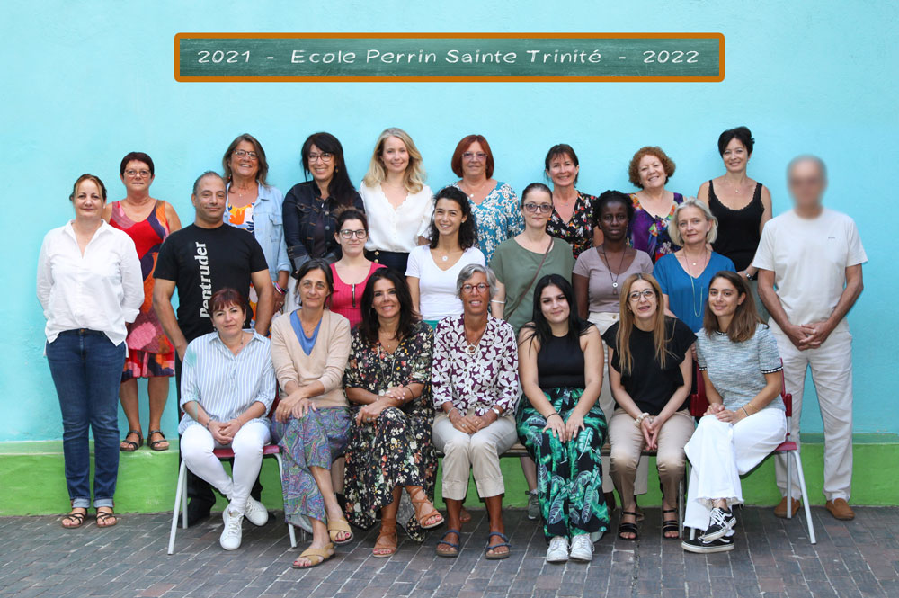 Équipe pédagogique École Perrin Sainte Trinité Marseille