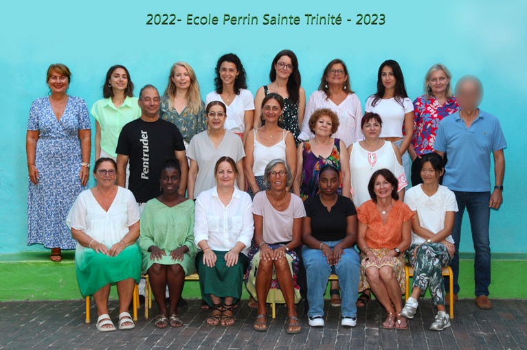 Équipe pédagogique École Perrin Sainte Trinité Marseille